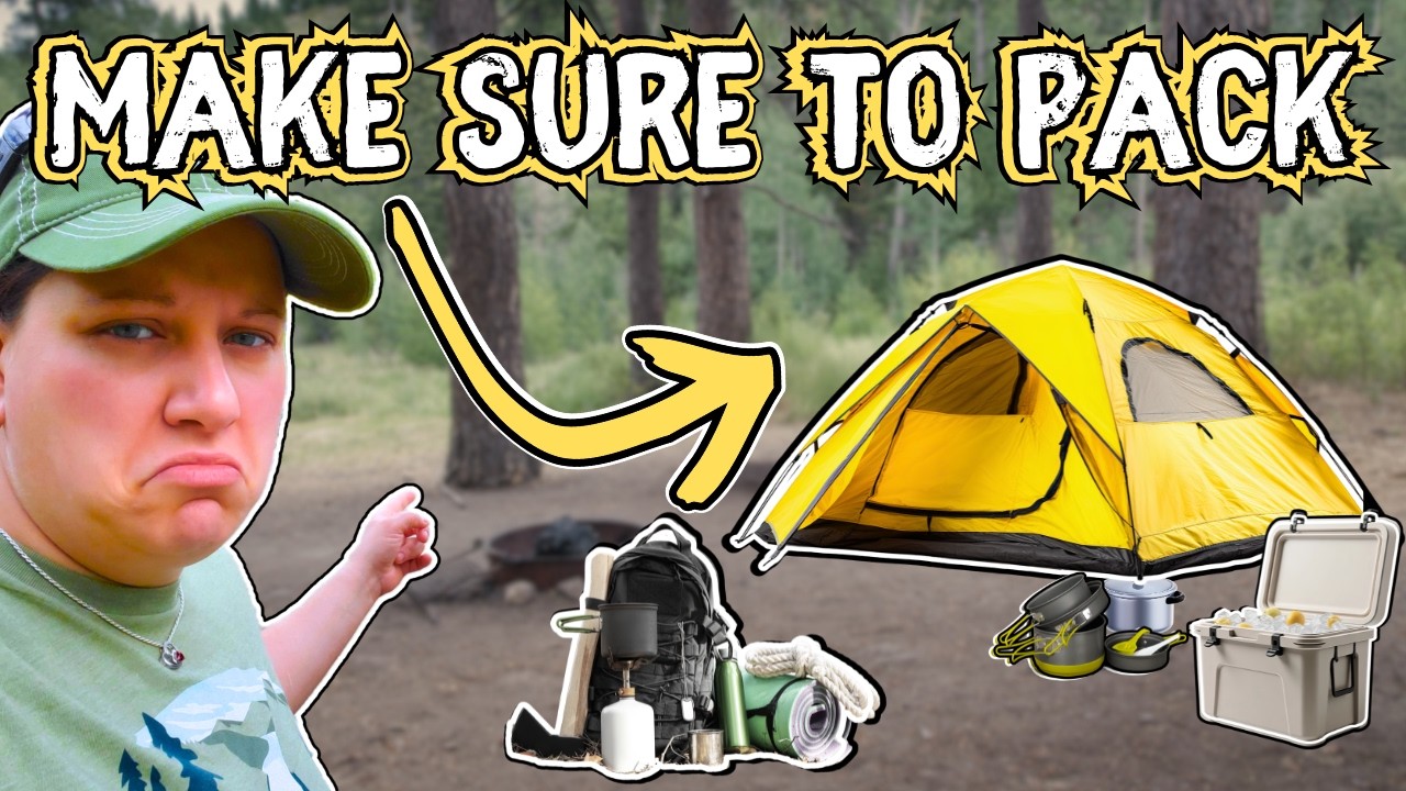 Camping Gear EVERYONE Forgets to Pack! Camping Essentials You Didn’t Know You Needed
