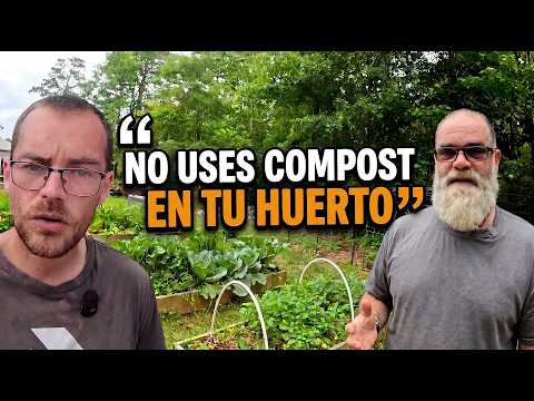 This man recommends NOT USING COMPOST in your GARDEN, Do you think he's right?