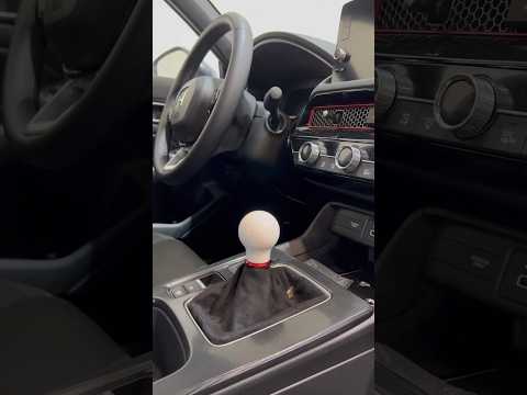 Billetworkz shift knob\boot retainer install.2022-2023 Honda civic 11th gen. #diy #howto #new #fyp