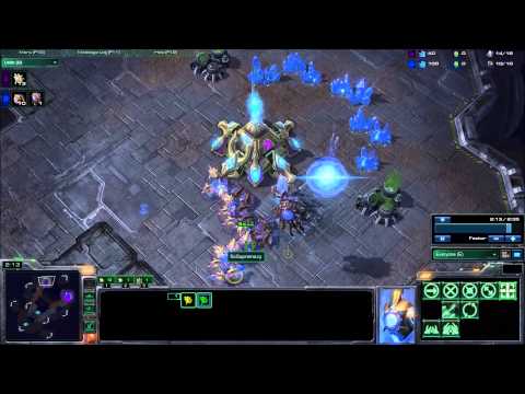 Defending Drone All-in as Protoss