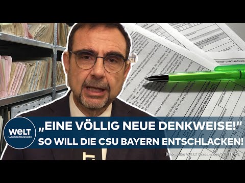 Video Thumbnail: KLAUS HOLETSCHEK IM INTERVIEW: CSU im Bürokratie-Kampf! So soll der Gesetzentwurf entschlacken