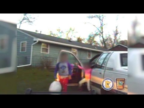 8-Year-Old Boy Caught by Police Driving His Younger Siblings