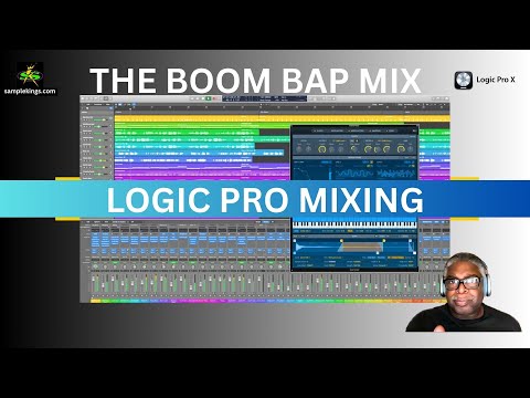 LOGIC PRO MIXING : THE HIP HOP BOOM BAP MIX BY PRO ENGINEER