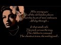 Billie Holiday - I'll be seeing you (with lyrics)