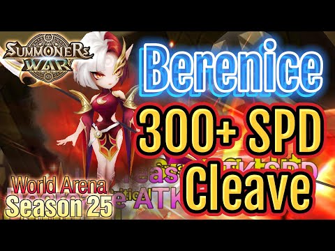 Max 300+ Speed Cleave - Berenice - HOH - Summoners war RTA
