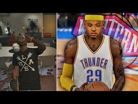 NBA 2K15 MyCAREER Playoffs R1G1&2 - DeShawn Passes Out After Choosing JORDAN Deal!