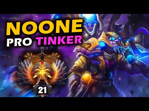 Pro Tinker Noone top rank Dota 2