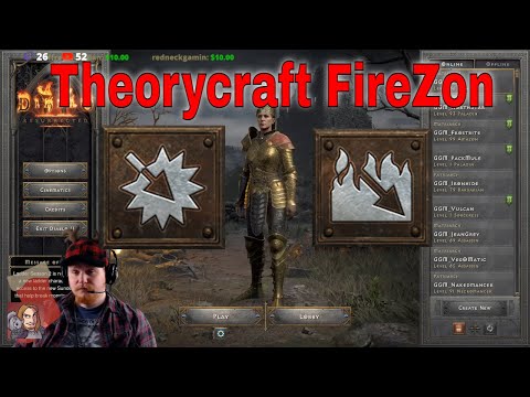 D2R Theorycraft - Exploding Arrow Amazon (Fire Bowzon+Fire Sunder)