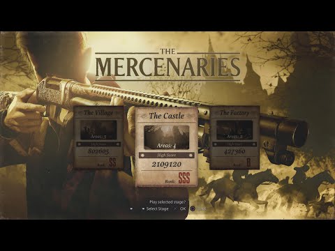 Resident Evil 8 village mercenaries walkthrough the castle ss rank