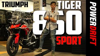 2021 Tiger 850 Sport : Quick Walkaround : PowerDrift