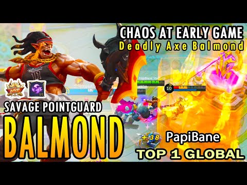 NEW META !! Hyper Carry Mode Balmond Savage PointGuard - Top 1 Global Balmond By PapiBane ~ MLBB