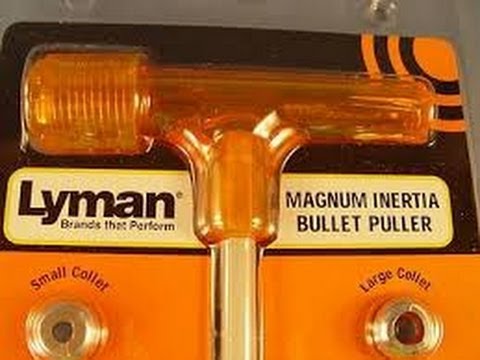 LYMAN MAGNUM INERTIA BULLET PULLER DEMO