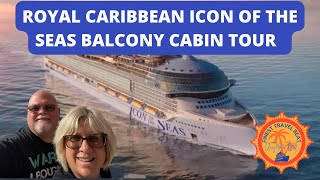 Royal Caribbean Icon of the Seas Ocean View Balcony Tour