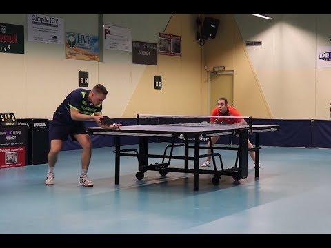 TT Intercup: TTV Sittard (NL) - Nidderkaerjeng (LUX) 11-03-18 Wedstrijd 3