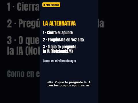 Releer no es estudiar