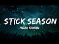 [1 HOUR]  Noah Kahan - Stick Season (Lyrics)