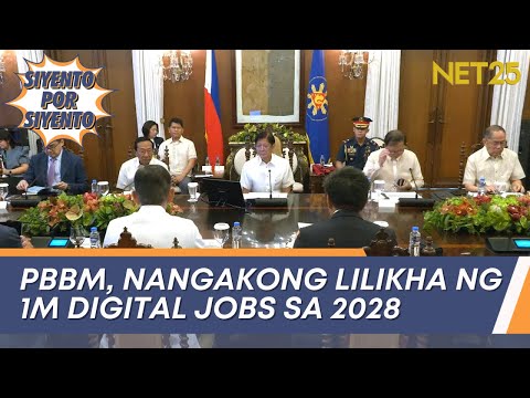 PBBM, nangakong lilikha ng 1M digital jobs sa 2028 Siyento Por Siyento