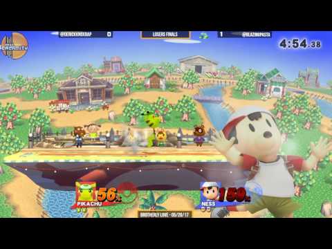 BL  BlazingPasta (Pikachu) vs DerickKnox (Ness) - Losers Finals - Reverse Mains