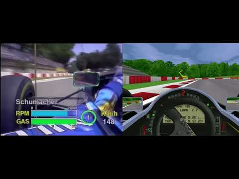 F1 vs Grand Prix 2 - Imola Onboard Comparison