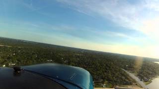 preview picture of video 'Approach to 23N Bayport from the South - Pancake Breakfast'