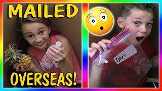 WE GOT MAILED OVERSEAS! | SKIT | We Are The Davises