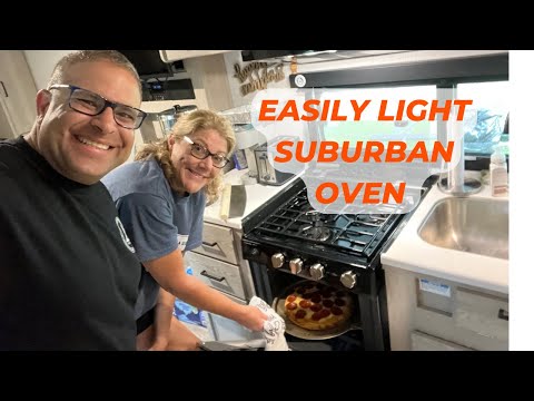 Suburban oven (Lighting Tip) #werv #rvlife #rockwoodminilite #rockwood