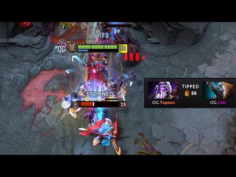 Ceeeeeb with the HornToss-Skewer Combo to Seal the Win for OG vs IG!