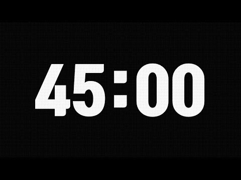 45 Minute Timer / 45분 타이머