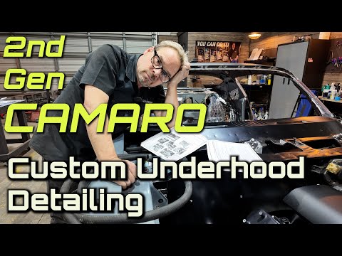 Custom 2nd Gen Camaro Under Hood Details!