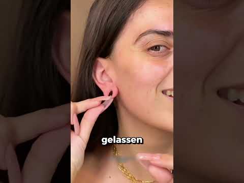 Gerissene Ohrläppchen – Warum Ziehen an Ohrringen keine gute Idee ist😬