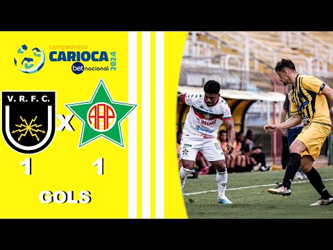 VOLTA REDONDA 1X1 PORTUGUESA - CARIOCÃO 2024 - TAÇA GUANABARA - 9ª RODADA