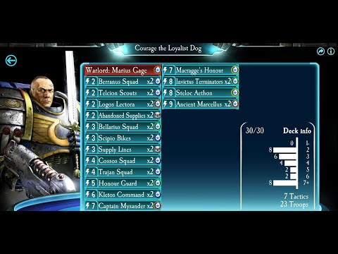 Th-MEME DECK 19: Courage the Loyalist Dog - Horus Heresy Legions