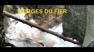 preview picture of video 'Gorges du Fier,Haute Savoie'