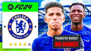 I REBUILD Chelsea with NO MONEY in FC 24 Career Mode