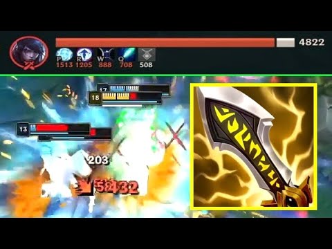 When 3 items Aphelios press R