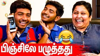 தைரியமா என் கிட்டயே சொன்னான் : Grace & Ken Karunas Super Fun Interview | Asuran Movie video