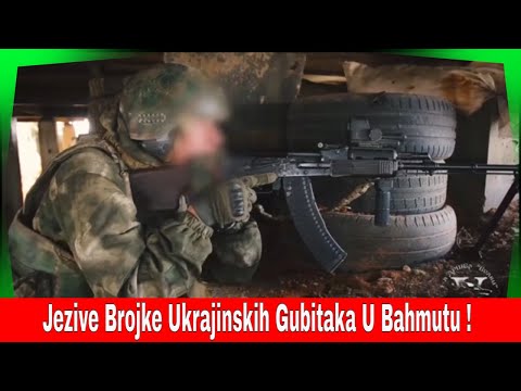 Jezive Brojke Ukrajinskih Gubitaka U Bahmutu !  Rusija I Ukrajina Rat najnovije Vesti