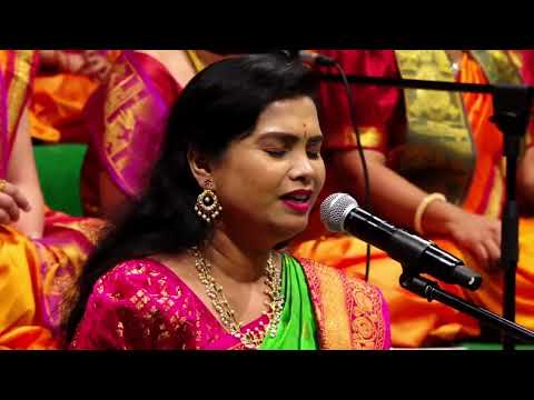 Deenamu dwarshanamu  sung by Srinidhi Tirumala and her disciples  - శ్రీరామ సాంస్కృతిక సంస్థ