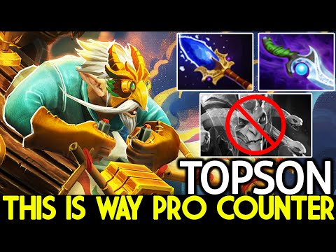 TOPSON [Gyrocopter] This is Way Pro Counter Medusa Diffusal Build Dota 2