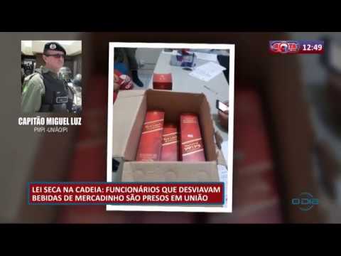 FuncionaÌrios que desviavam bebidas de mercadinho saÌƒo presos em UniaÌƒo, PI (15 05 20)