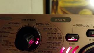 Video thumbnail for Behringer Bass V-Amp Pro setup by brak 0777