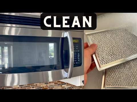 How to Clean Microwave Grease Filters