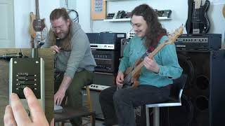 Video thumbnail for 0xEAE Bass Driver Demo by Electronic Audio Experiments