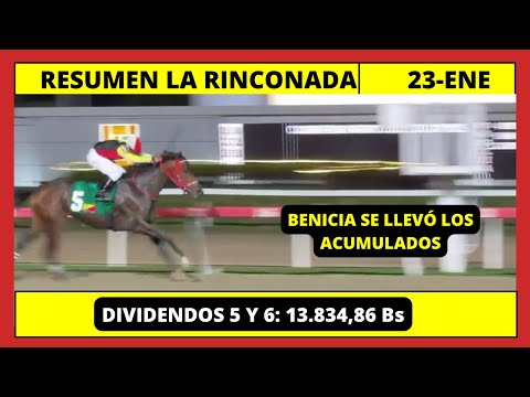 RESUMEN COMPLETO👉LA RINCONADA INH HOY VIERNES 23 DE ENERODE 2026