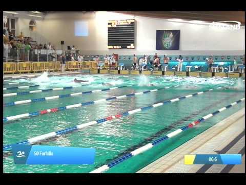 Serie 17 dei 50 Farfalla  Assoluti Maschi Master - Campionati Regionali Masters 2014 di Veneto e Fr