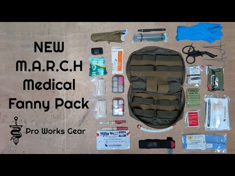 NEW M.A.R.C.H Medical Fanny Pack