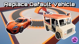 Replace Vehicle in UE 5.6 Vehicle Template