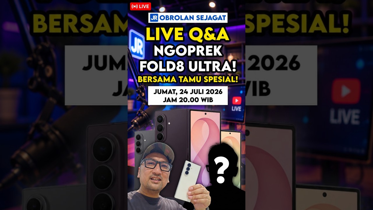 Live Q&A - Ngoprek Galaxy Z Fold8 Ultra! 📱