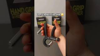 Common Hand Gripper Mistakes🤓 #handgripper #griptraining #strengthexercises