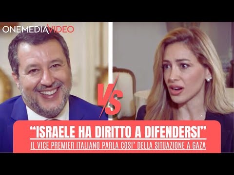 #Israel HAS THE RIGHT TO DEFEND ITSELF | Here's the controversial interview with Matteo Salvini